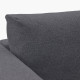 Sofa 3-osobowa, z szezlongiem/Gunnared średnioszary VIMLE 393.991.12
