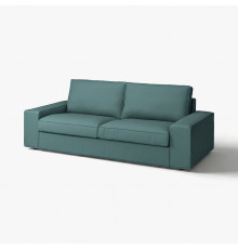 Sofa 3-osobowa, Kelinge szaroturkusowy KIVIK 394.430.49