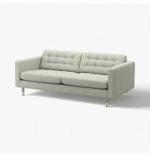 Sofa 3-osobowa, Gunnared jasnozielony/metal LANDSKRONA 492.703.21