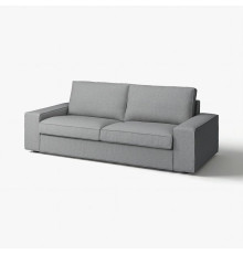 Sofa 3-osobowa, Tibbleby beżowy/szary KIVIK 494.405.97