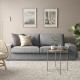 Sofa 3-osobowa, Tibbleby beżowy/szary KIVIK 494.405.97
