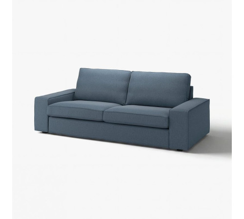 Sofa 3-osobowa, Gunnared niebieski KIVIK 494.847.65