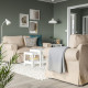 Sofa 2-osobowa, Kilanda jasnobeżowy EKTORP 495.090.25