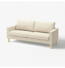 Sofa 3-osobowa, Vittangi jasnobeżowy/biały SALTSJÖBADEN 496.214.23