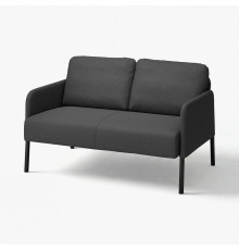 Sofa 2-osobowa, Knisa ciemnoszary GLOSTAD 504.890.12