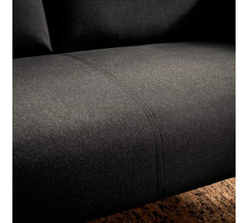 Sofa 2-osobowa, Knisa ciemnoszary GLOSTAD 504.890.12