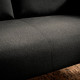 Sofa 2-osobowa, Knisa ciemnoszary GLOSTAD 504.890.12