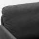 Sofa 2-osobowa, Knisa ciemnoszary GLOSTAD 504.890.12