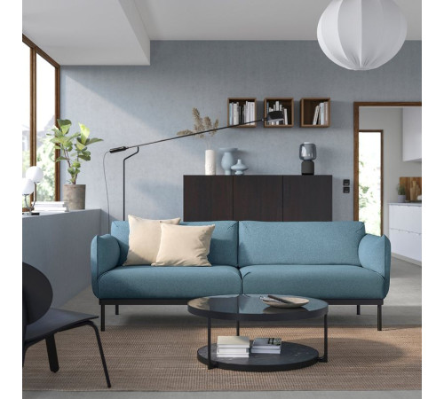Sofa 3-osobowa, Gunnared jasnoniebieski ÄPPLARYD 505.750.81