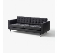 Sofa 3-osobowa, Grann/Bomstad czarny/metal LANDSKRONA 590.316.98