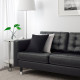 Sofa 3-osobowa, Grann/Bomstad czarny/metal LANDSKRONA 590.316.98