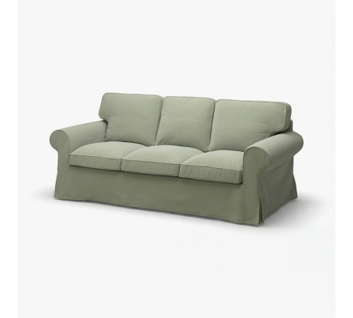 Sofa 3-osobowa, Hakebo szarozielony EKTORP 595.090.01
