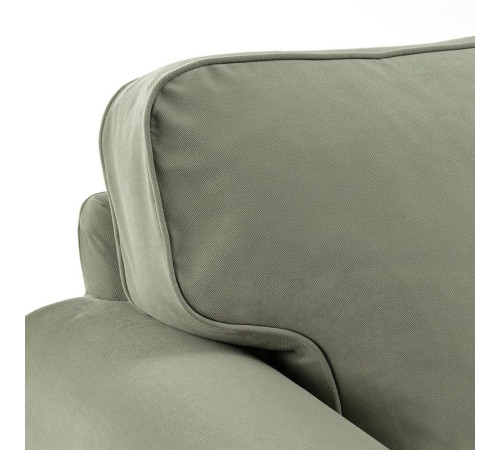Sofa 3-osobowa, Hakebo szarozielony EKTORP 595.090.01