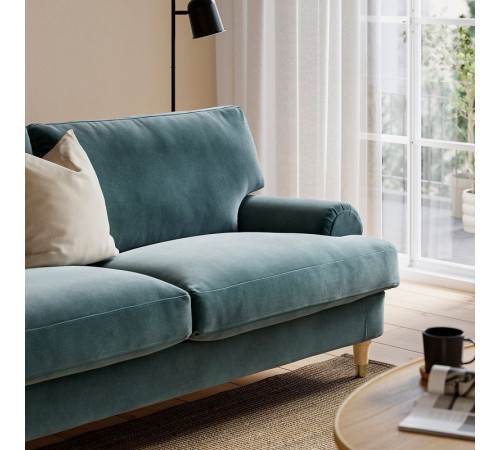 Sofa 3-osobowa, Alhamn ciemny szaroniebieski VALNÄS 596.153.32