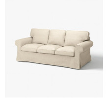 Sofa 3-osobowa, Kilanda jasnobeżowy EKTORP 695.090.10