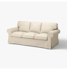 Sofa 3-osobowa, Kilanda jasnobeżowy EKTORP 695.090.10