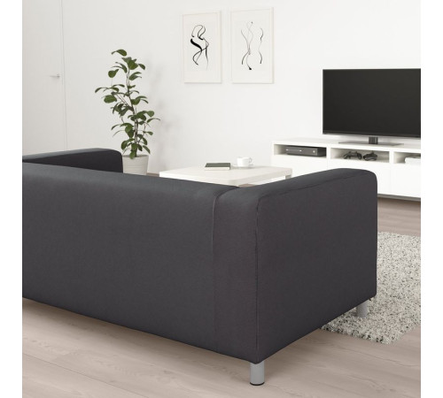 Sofa 2-osobowa, Vissle szary KLIPPAN 790.106.14
