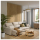 Sofa 3-osobowa z szezlongiem, Hillared beżowy ESKILSTUNA 795.373.95