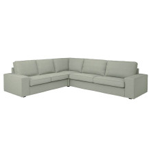 Sofa narożna 5-osobowa, Gunnared jasnozielony KIVIK 894.847.25