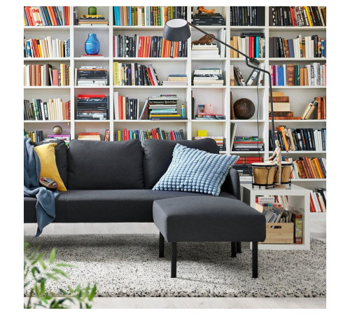 Sofa 3-osobowa z szezlongiem GLOSTAD 895.426.69
