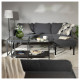 Sofa 3-osobowa z szezlongiem GLOSTAD 895.426.69