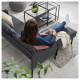 Sofa 3-osobowa z szezlongiem GLOSTAD 895.426.69