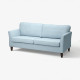 Sofa 3-osobowa, Kilanda bladoniebieski EKHOLMA 895.799.45