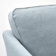 Sofa 3-osobowa, Kilanda bladoniebieski EKHOLMA 895.799.45