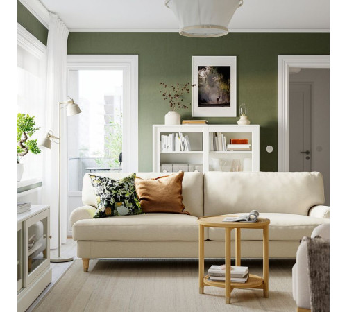 Sofa 3-osobowa, Knäbäck jasnobeżowy VALNÄS 896.153.35