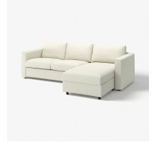 Sofa 3-osobowa, z szezlongiem/Gunnared beżowy VIMLE 993.991.09