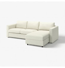 Sofa 3-osobowa, z szezlongiem/Gunnared beżowy VIMLE 993.991.09