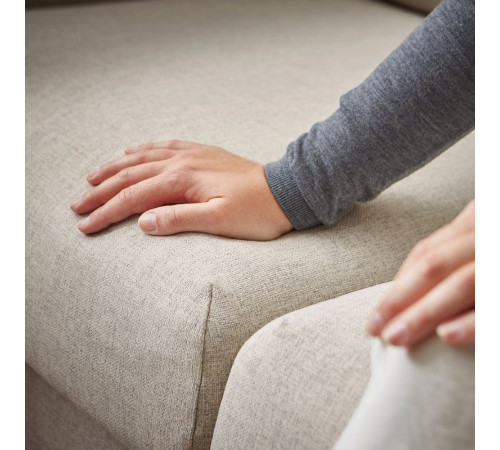 Sofa 3-osobowa, z szezlongiem/Gunnared beżowy VIMLE 993.991.09
