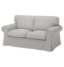 Sofa 2-osobowa, Tallmyra biały/czarny EKTORP 994.305.29