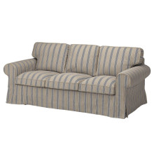 Sofa 3-osobowa, Karlshov beżowy/wielokolorowy EKTORP 995.090.04