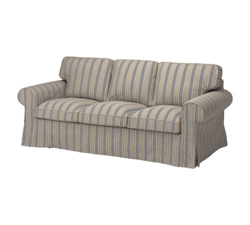 Sofa 3-osobowa, Karlshov beżowy/wielokolorowy EKTORP 995.090.04
