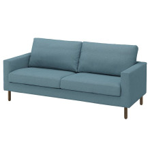 Sofa 3-osobowa, Fridtuna ciemny szaroniebieski SALTSJÖBADEN 996.275.02