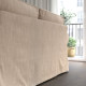 Sofa narożna 4-osobowa, Hillared beżowy EKTORP 094.362.34
