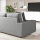 Sofa w kształcie litery U, 6-osob, Tibbleby beżowy/szary KIVIK 094.405.80