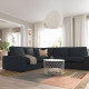 Sofa narożna 4-osobowa, Tresund antracyt KIVIK 094.828.53