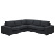 Sofa narożna 4-osobowa, Tresund antracyt KIVIK 094.828.53