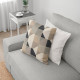 Sofa narożna 4-osobowa, Tallmyra biały/czarny KIVIK 094.847.29