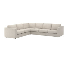 Sofa narożna 5-osobowa, Gunnared beżowy VIMLE 193.995.75