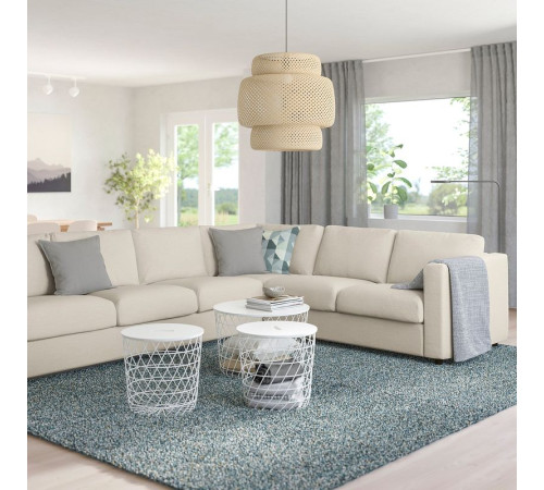 Sofa narożna 5-osobowa, Gunnared beżowy VIMLE 193.995.75