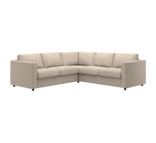 Sofa narożna 4-osobowa, Hillared beżowy VIMLE 194.343.62