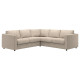 Sofa narożna 4-osobowa, Hillared beżowy VIMLE 194.343.62