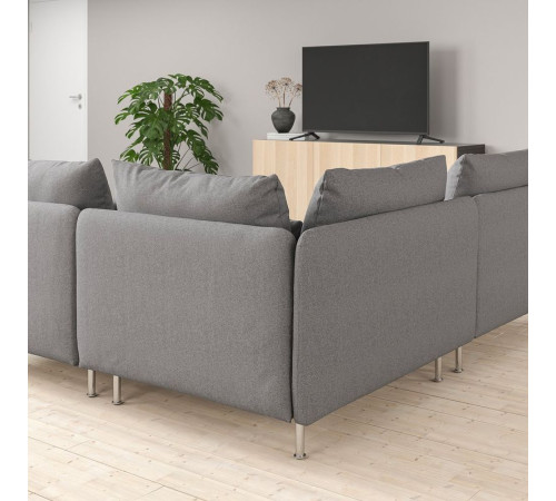 Sofa narożna 3-osobowa, Tonerud szary SÖDERHAMN 194.520.68