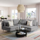 Sofa narożna 3-osobowa, Tonerud szary SÖDERHAMN 194.520.68