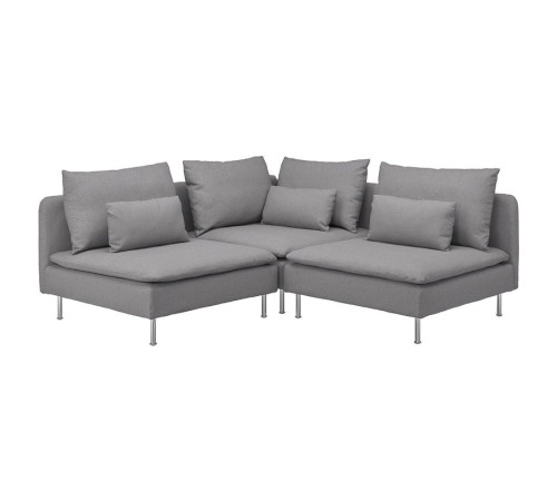 Sofa narożna 3-osobowa, Tonerud szary SÖDERHAMN 194.520.68