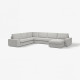 Sofa narożna 6-osobowa z szezl KIVIK 194.846.96