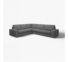 Sofa narożna 5-osobowa, Tallmyra średnioszary KIVIK 194.847.19